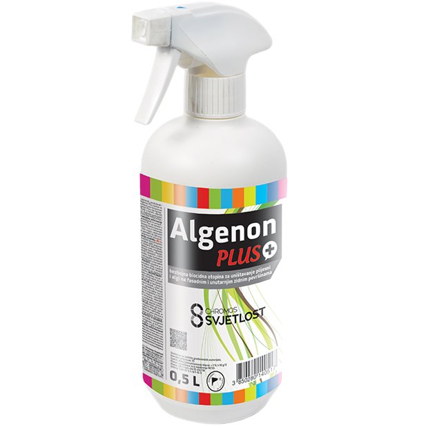 ALGENON PLUS színtelen penész- és algásodásgátló oldat, homlokzatra és beltérre