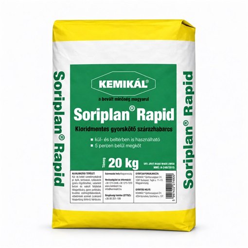 Soriplan Rapid gyorskötő habarcs